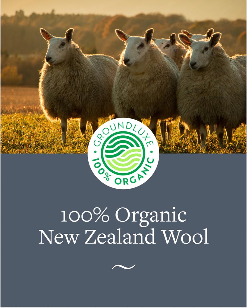 GroundLuxe Premium New Zealand Wool Dryer Balls - 6-Pack, 100% Organic, Hand-Felted, Reusable, Reduce Drying Time - Natural Fabric Softening, Wrinkle & Static Reduction - Image 5
